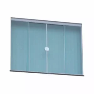 Janela de Correr 4F Vidro Incolor 8MM 1,50 x 1,00 BF - (BLINDEX)
